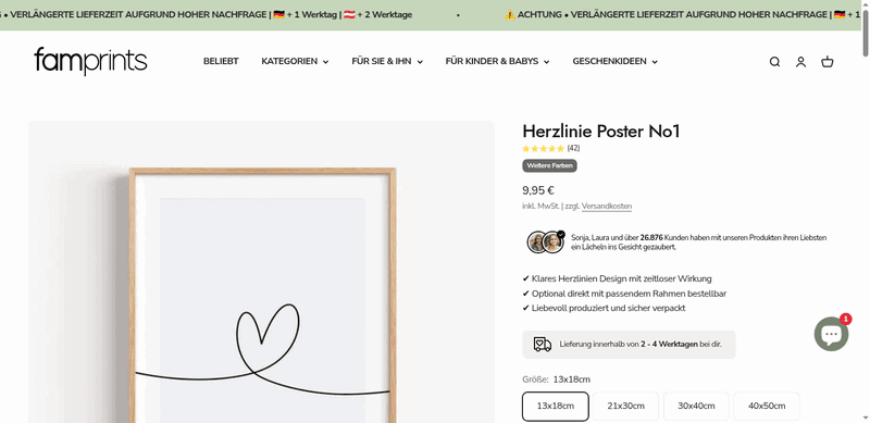famprints Screenshot