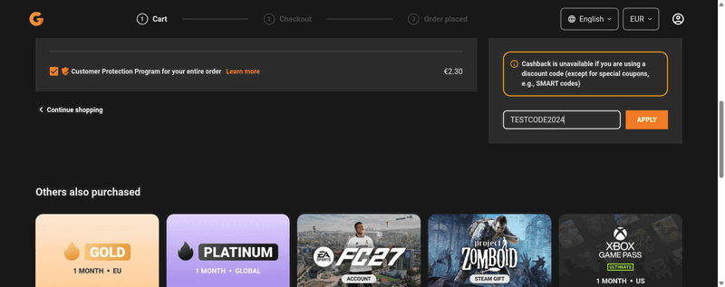GAMIVO Screenshot