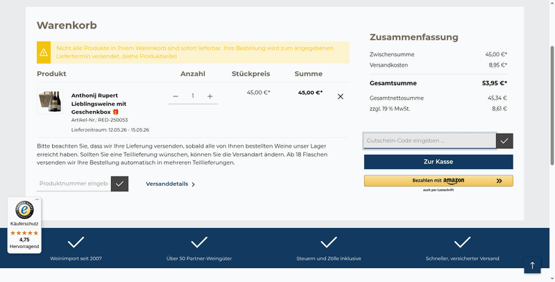 CAPREO Screenshot