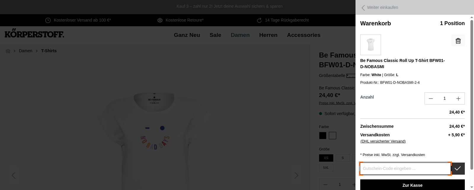 Koerperstoff Screenshot