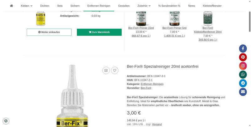 Ber-Fix Screenshot