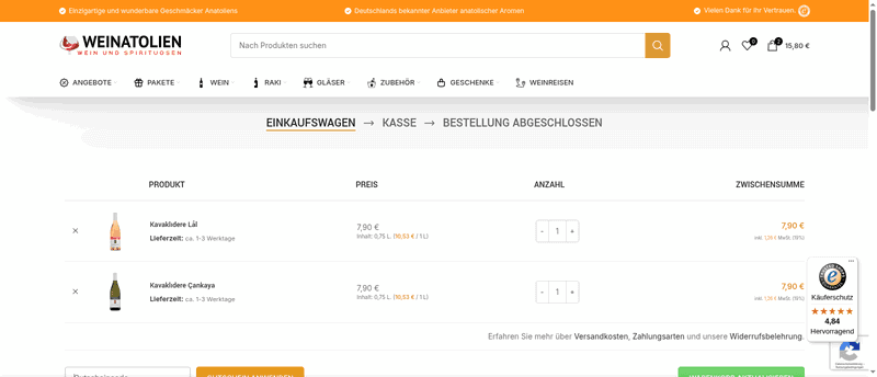 Weinatolien Screenshot