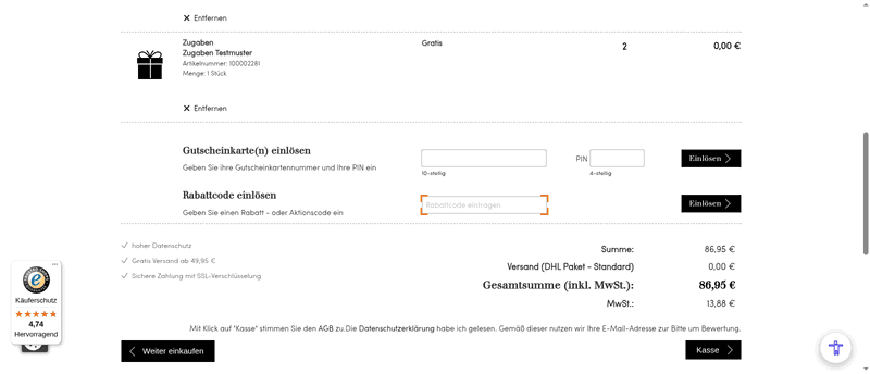 Top Parfümerie Screenshot