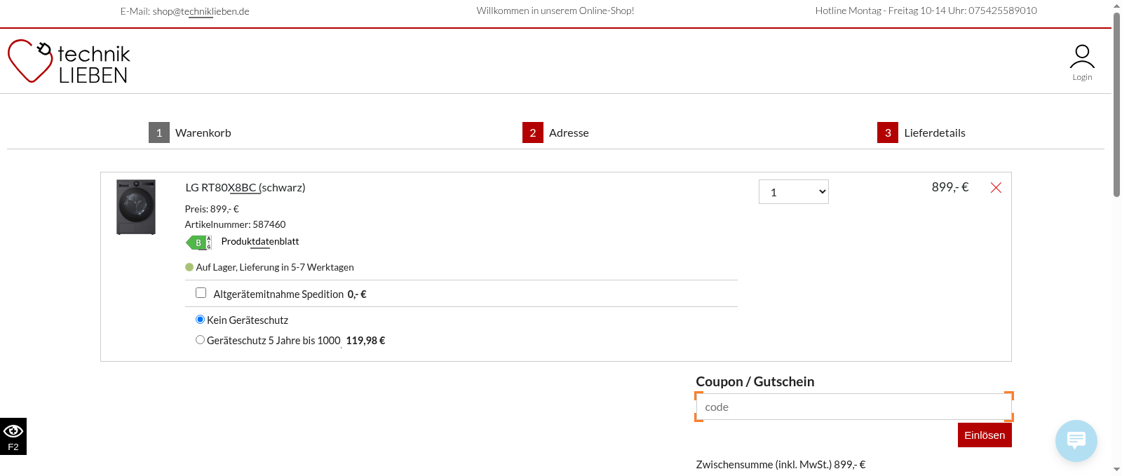 Technik lieben Screenshot