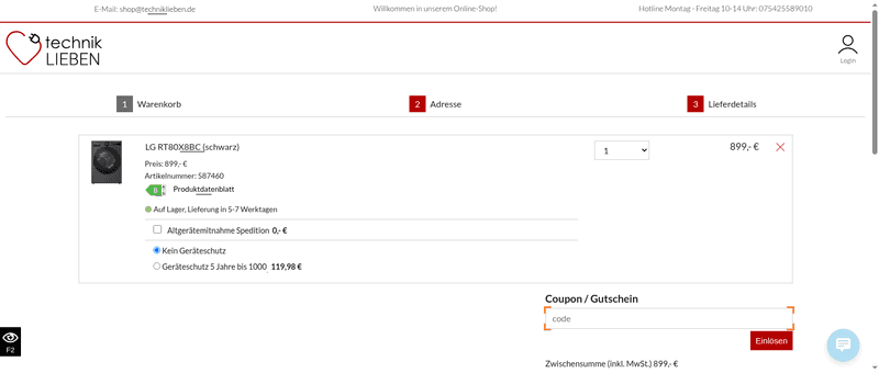 Technik lieben Screenshot