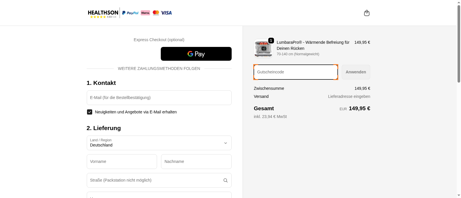 Healthson Screenshot