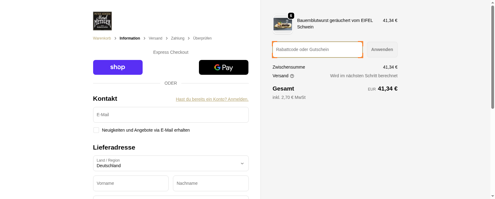 Moselmetzger Screenshot