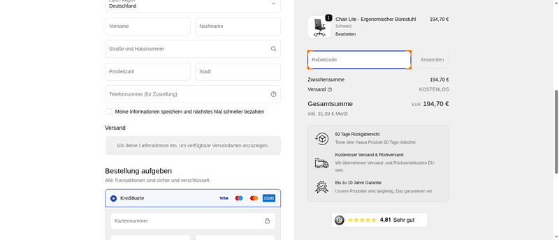 Yaasa Screenshot