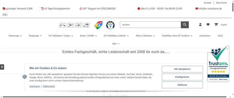 rc-multistore.com Screenshot