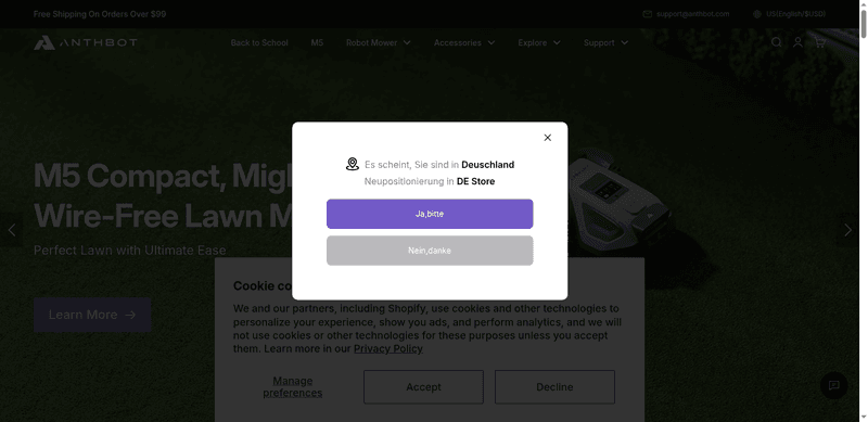 Anthbot Startseite