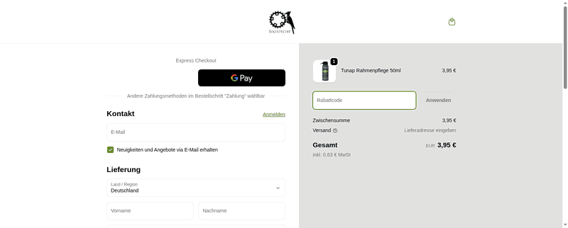Bikespecht Screenshot