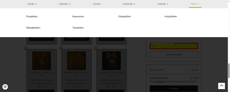 Bongdiscount Screenshot