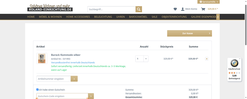 Roland Einrichtung Screenshot