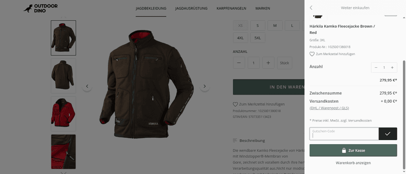 Outdoordino Screenshot