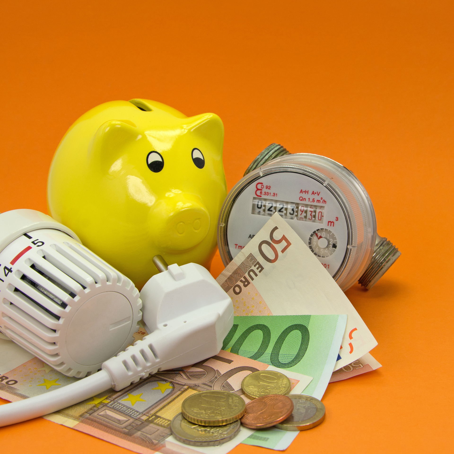 Strom Wasser & Gas Icon