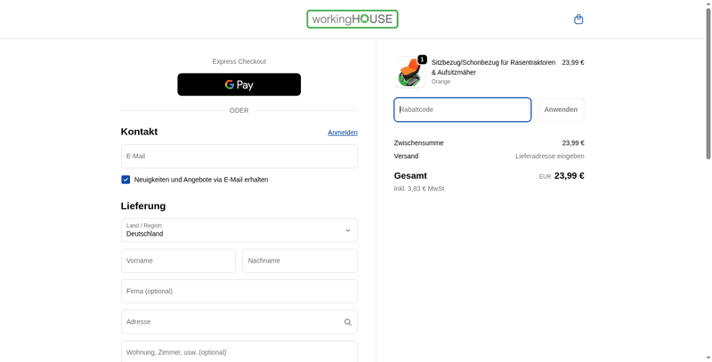Workinghouse Screenshot