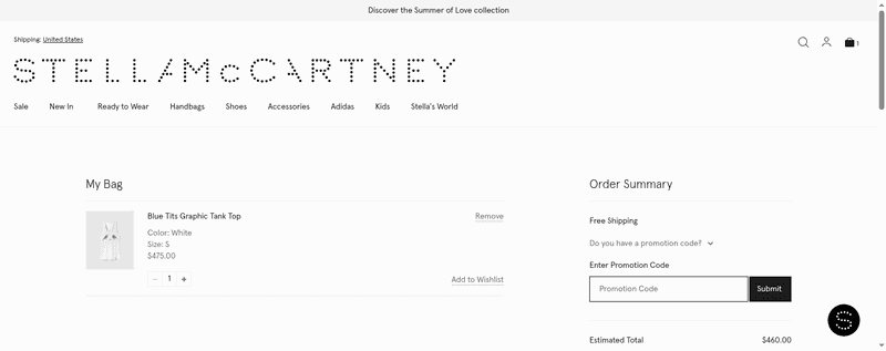 Stella McCartney Screenshot