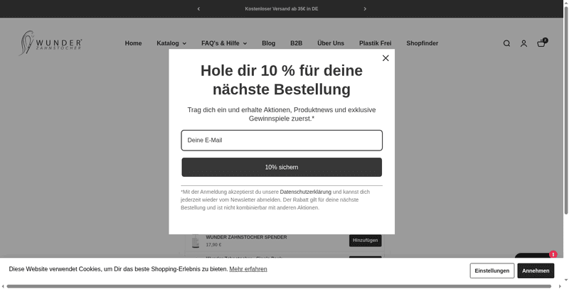 Wunder Zahnstocher Screenshot