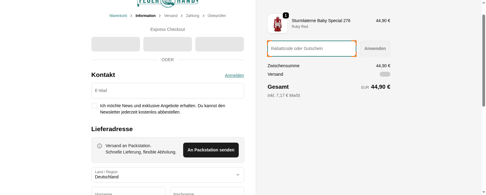 Feuerhand Screenshot
