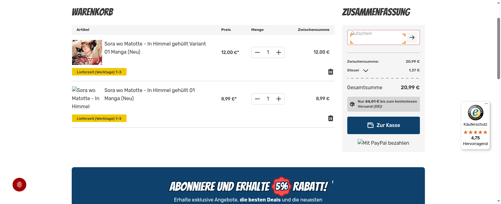 Manga-Mafia Screenshot