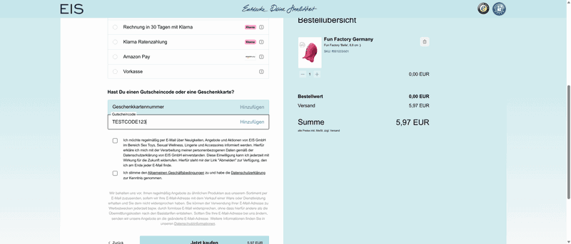 Eis Screenshot