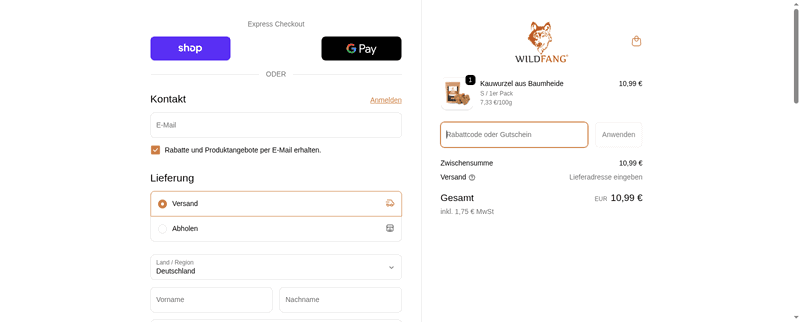 Wildfangpet Screenshot