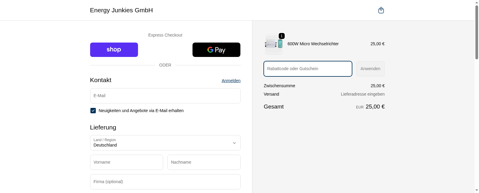 Energy Junkies Screenshot