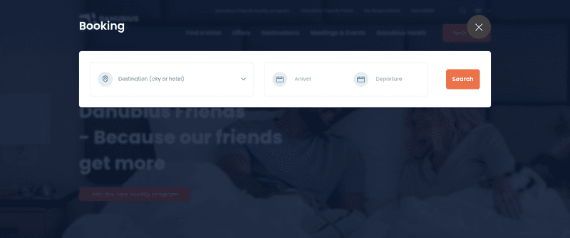 Danubius Hotels Screenshot