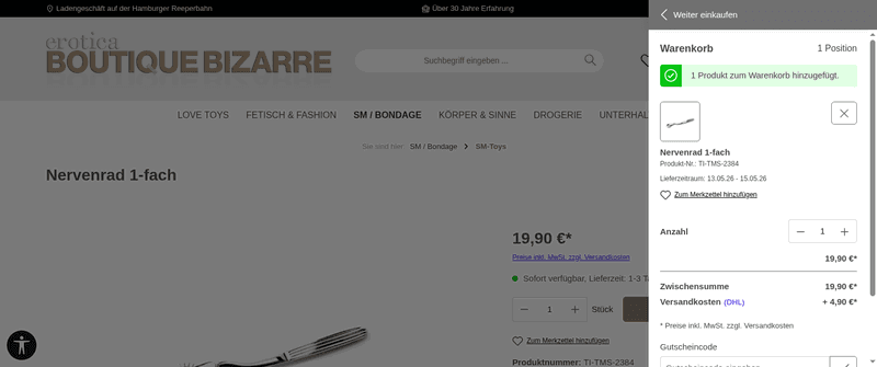 Boutique Bizarre Screenshot