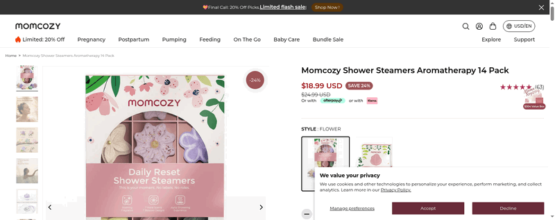 Momcozy Screenshot