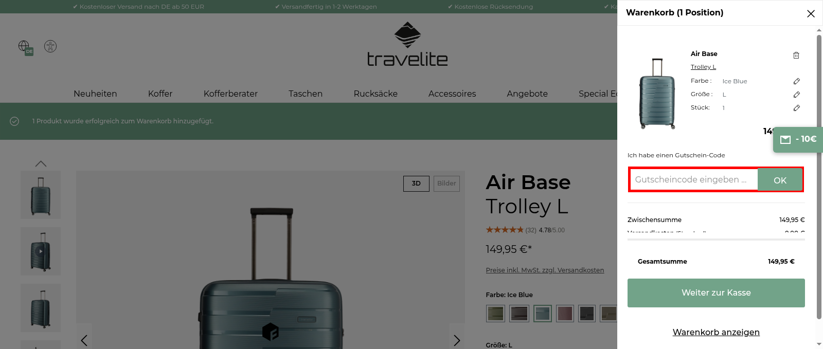 Travelite Screenshot