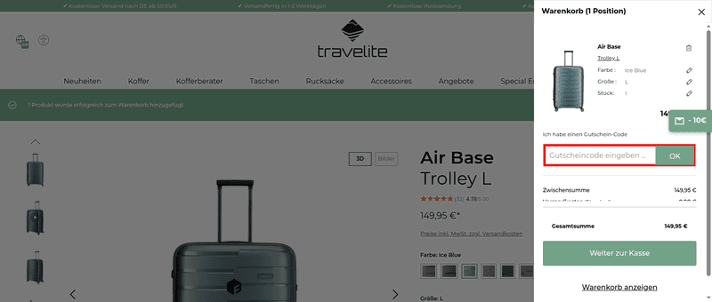 Travelite Screenshot