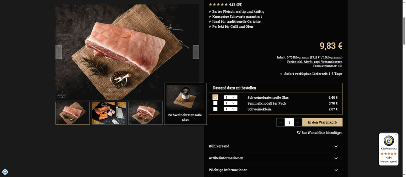 Oberpfalz-Beef Screenshot