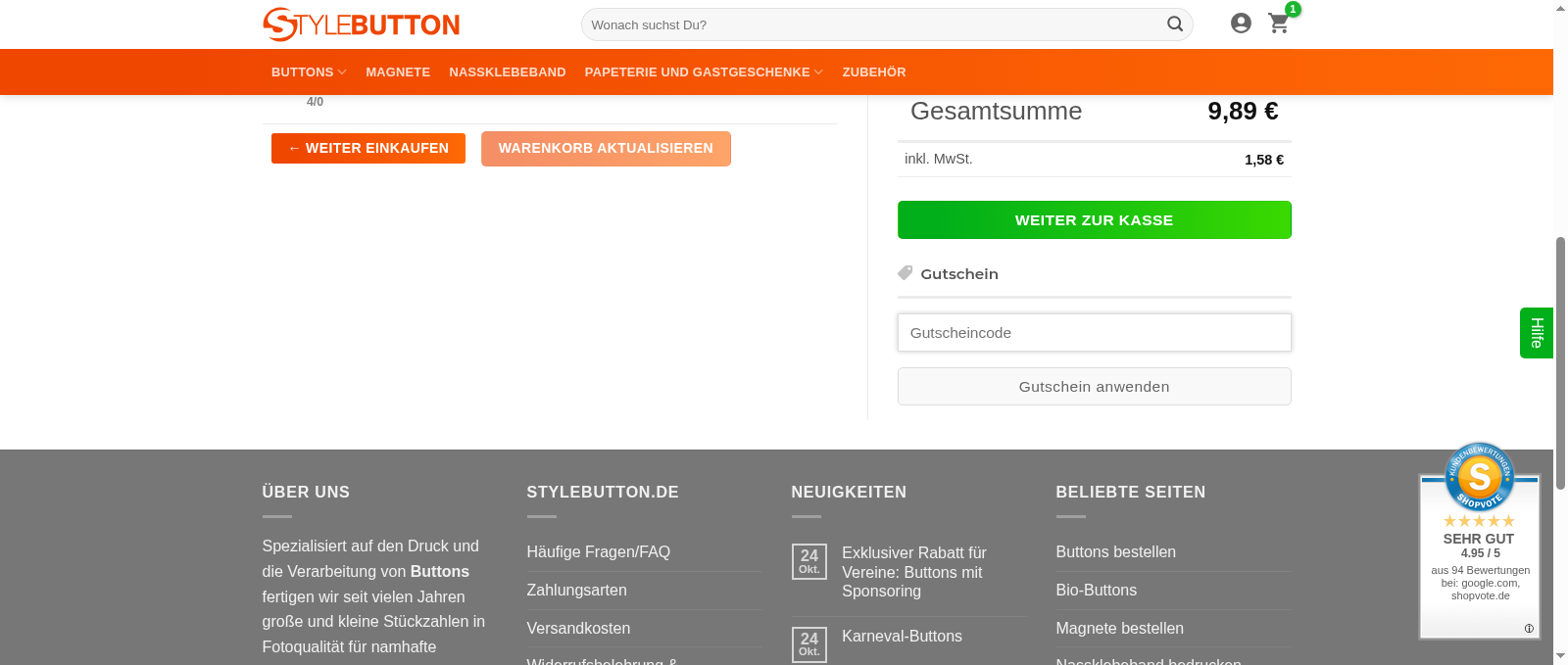 Stylebutton Screenshot