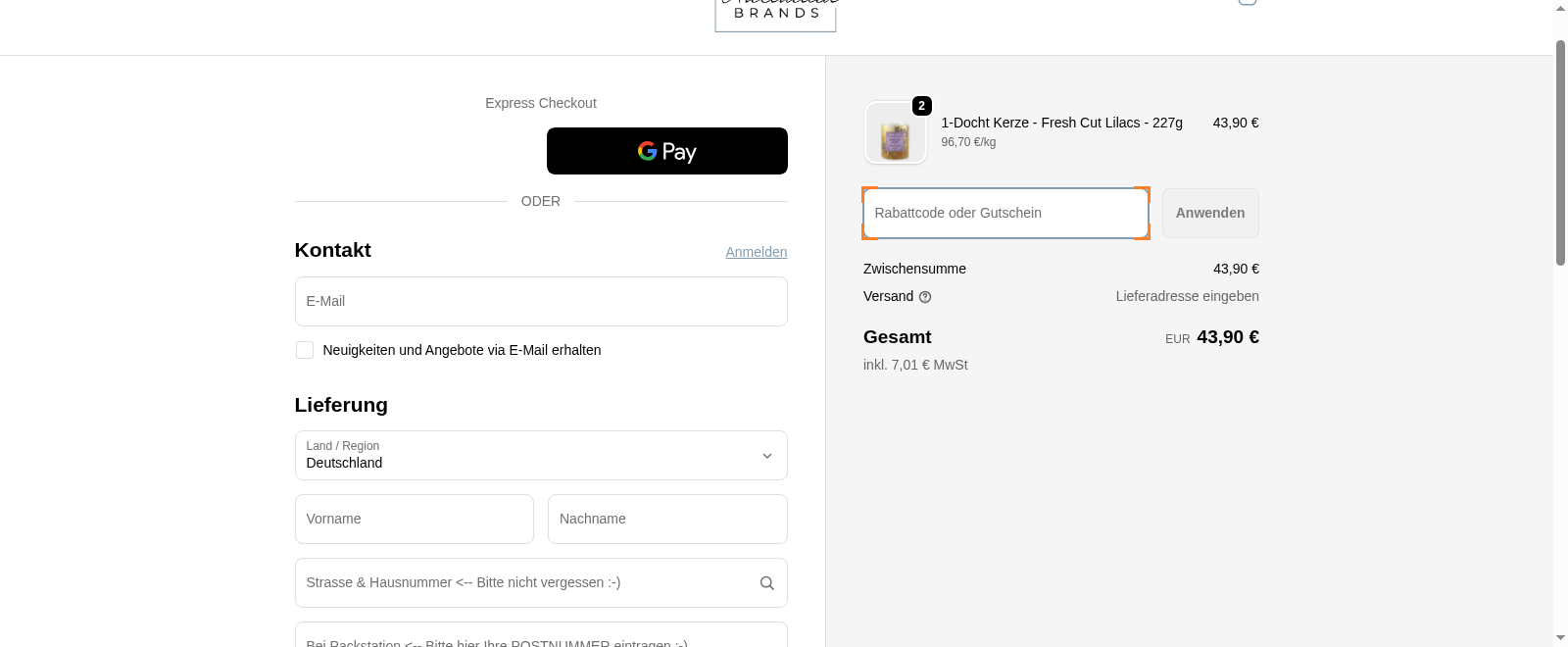 Unlimited Brands Screenshot