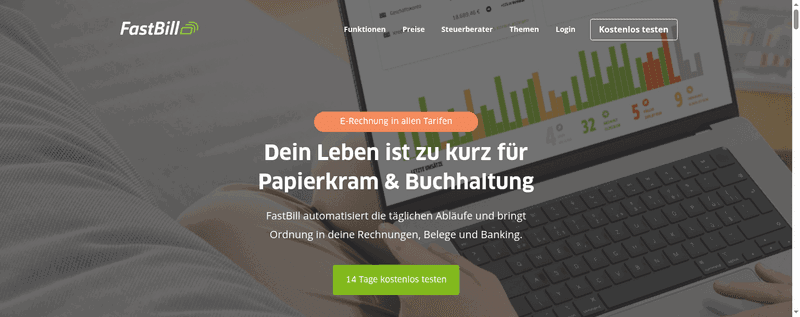 FastBill Screenshot