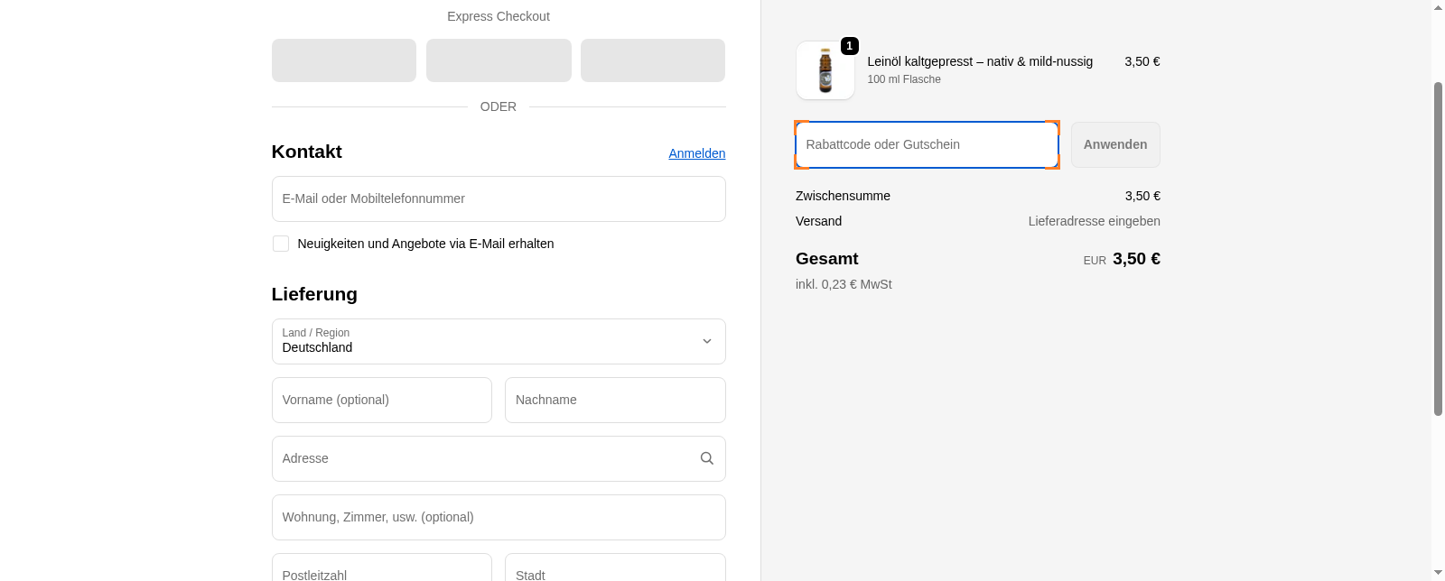 Ölmühle Garting Screenshot