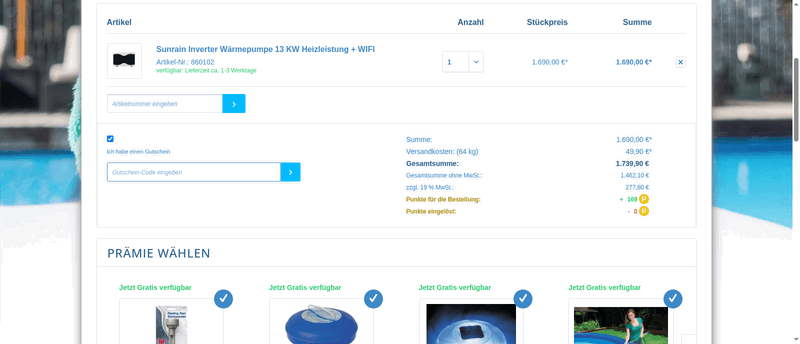 Pool-Gigant Screenshot