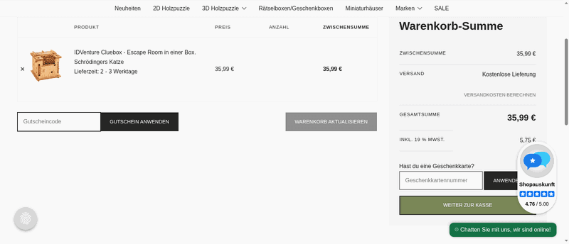 Holzzauberei Screenshot