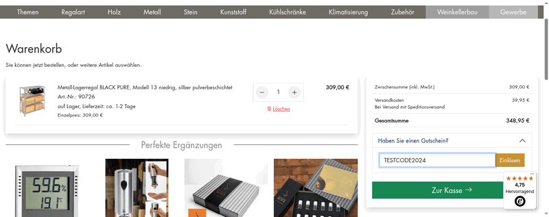 Vincasa Screenshot