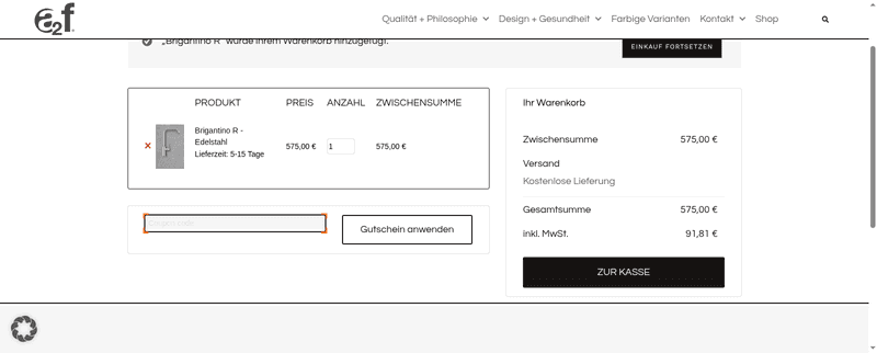 Edelstahl-Küchenarmaturen Screenshot