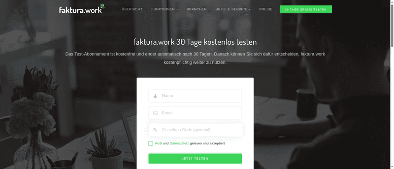 Faktura.work Screenshot