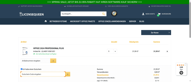 Licensequeen Screenshot