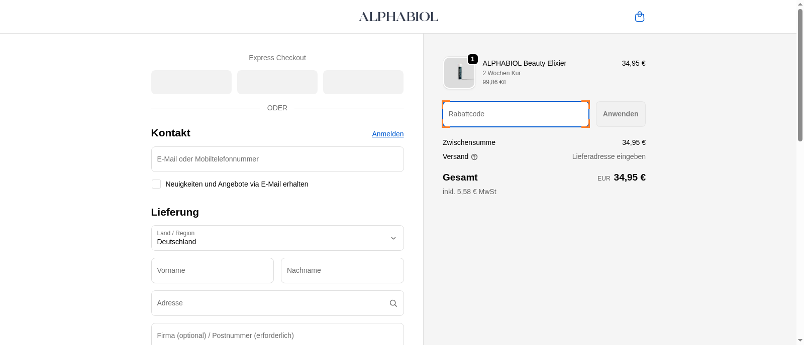 Alphabiol Screenshot