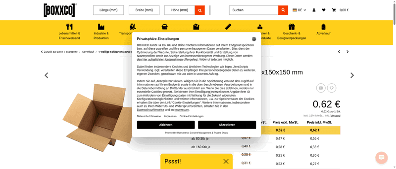 BOXXCO Screenshot