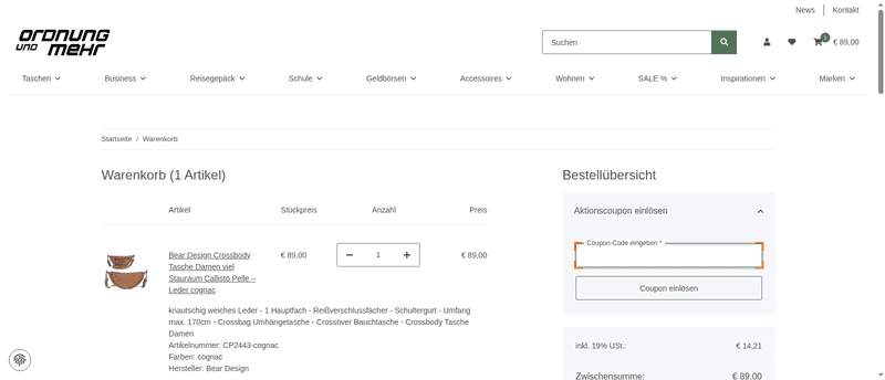 Ordnung und mehr Screenshot