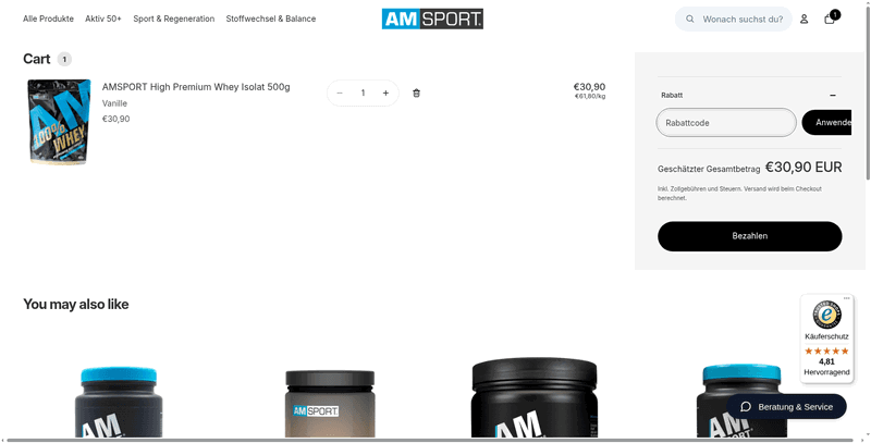 AMSPORT Screenshot
