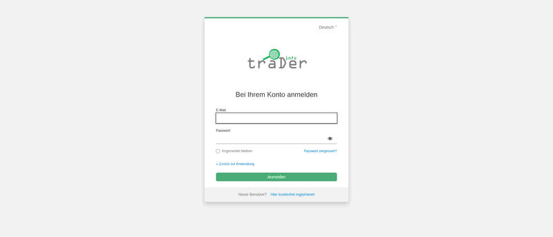 Traderinfo Screenshot