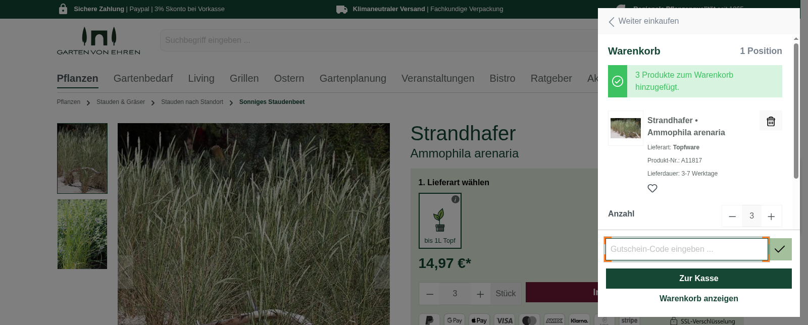 Garten von Ehren Screenshot