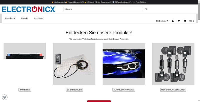 Electronicx Screenshot